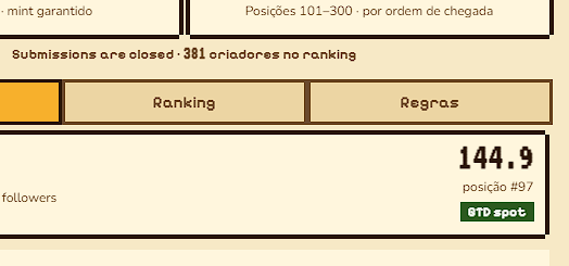 BABAIG_'s tweet photo. @farmingseasonio Ooh, before the points were finalized I was at #97, but now I’m showing up at #104. What’s going on here? Please look into my situation!😥😥😓😓😓😓😓😓😓😓😓😓😓 https://t.co/348HH8k9yx