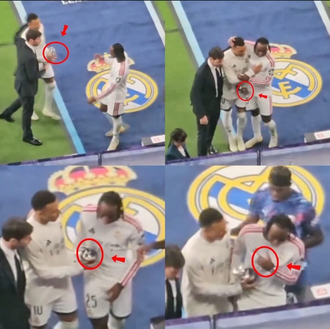 utdshows's tweet photo. 🚨🎙️ Yan Diomande on why he refused to take the Man of the Match award from Kylian Mbappé:

🗣️ Reporter: “You came on, scored a goal, provided an assist, and after the game, Mbappé offered you the Man of the Match award, but you refused to take it from him. Why?”

🗣️ Yan Diomande: “Because some moments are bigger than football, and respect is worth more than any award. I know what I did in those 23 minutes, but I also know what Mbappé brings to the game. He felt I deserved it, but I felt he deserved it too. At the end of the day, awards are temporary, but respect and humility will always matter.” ❤️👏