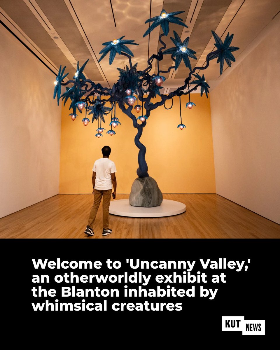 KUT's tweet photo. Austin artists Simon and Nikolai Haas are known for creating whimsical sculptures and furniture using mixed materials such as bronze, glass and fur. https://t.co/iWFKJ19ENh https://t.co/kidDptWZzi