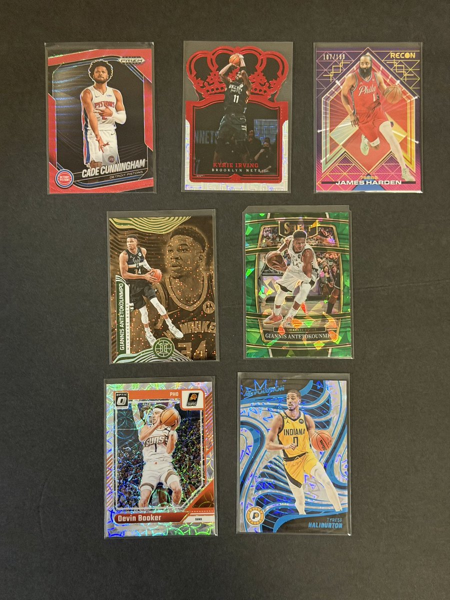 sportscardsMB's tweet photo. Stack Sale #stackem #TheHobby
Shipping info on Pinned Tweet

$4 each 
Harden, Booker , Hali Numbered

@sports_sell @84baseballcards @HobbyRetweet_ #sportscards #sportscardsforsale https://t.co/UyuxwyXtnm