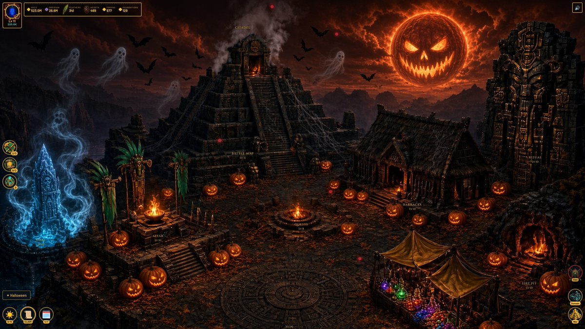 SunstoneRPG's tweet photo. Halloween is almost here! Check out the special event and hub design change! New to the game? Here are some promos to help you out!
TESTER10, FEEDBACK, SUNBLADE https://t.co/XUdM07rhRb