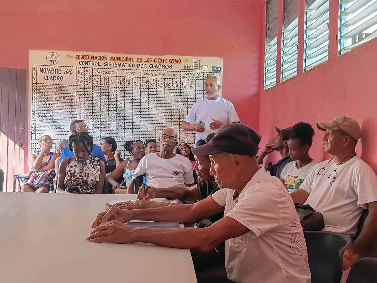 Eglixanderpk's tweet photo. 🇨🇺 Movimiento de Cuadros #CDRCuba #Guantánamo. Pleno Municipal Extraordinario, donde se aprueba a Yudanis Portuondo al cargo de Coordinadora Municipal y la promoción de Norisleidis Chivas, al cargo de Secretaria de Vigilancia, Prevención e Ideológica en el municipio cabecera. https://t.co/0VRRtspqCp