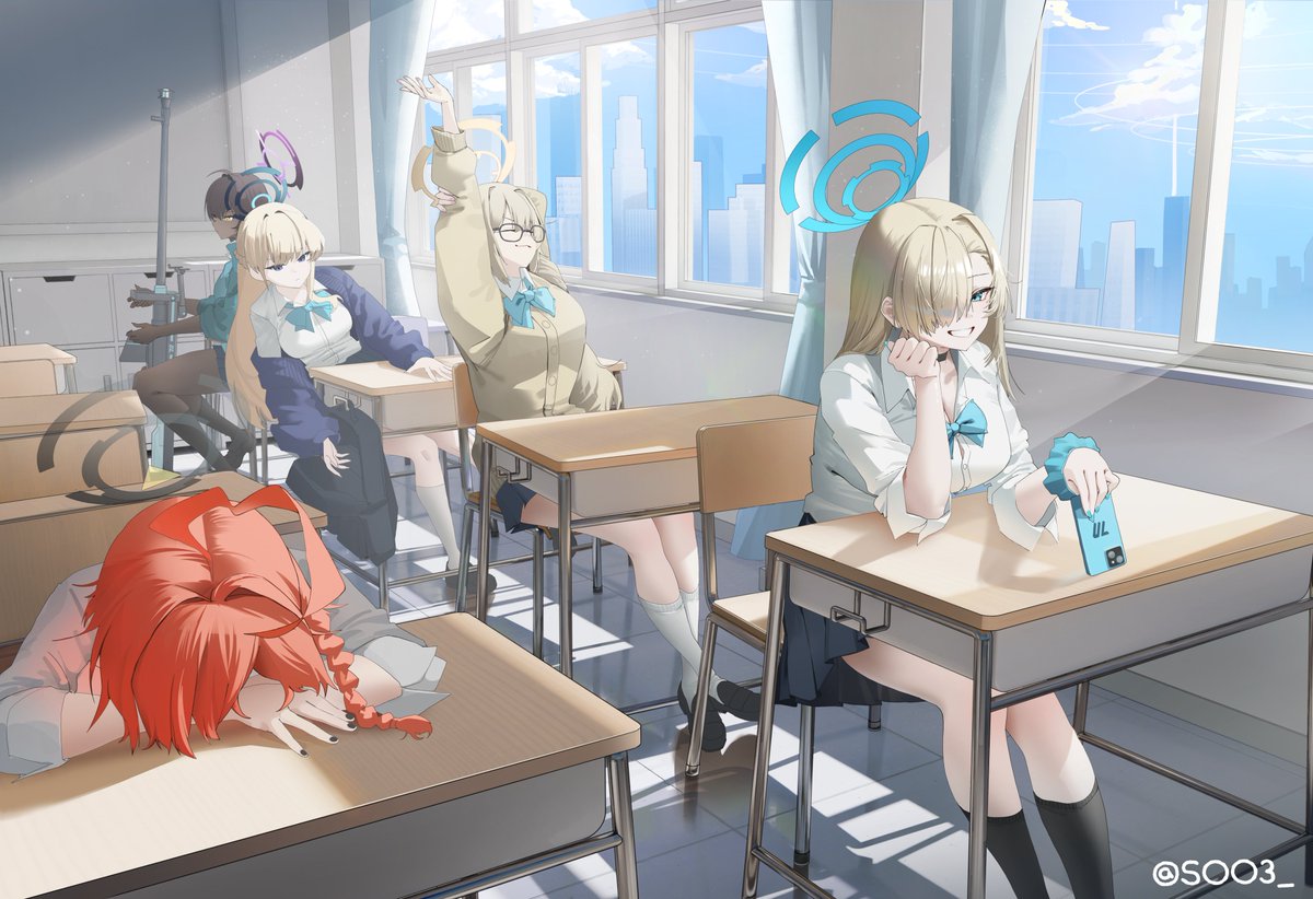 Soo3_'s tweet photo. C&amp;C
#BlueArchive #ブルアカ https://t.co/ATOkavE5I6
