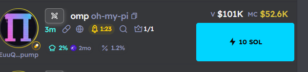MrBitcoin_2011's tweet photo. OMP at 50k with no fees to the creator?

no, its not their coin, relay links to ben.eth

im directing all fees to the creators github

https://t.co/dHOumLy1d2 https://t.co/M7i92ieWgi