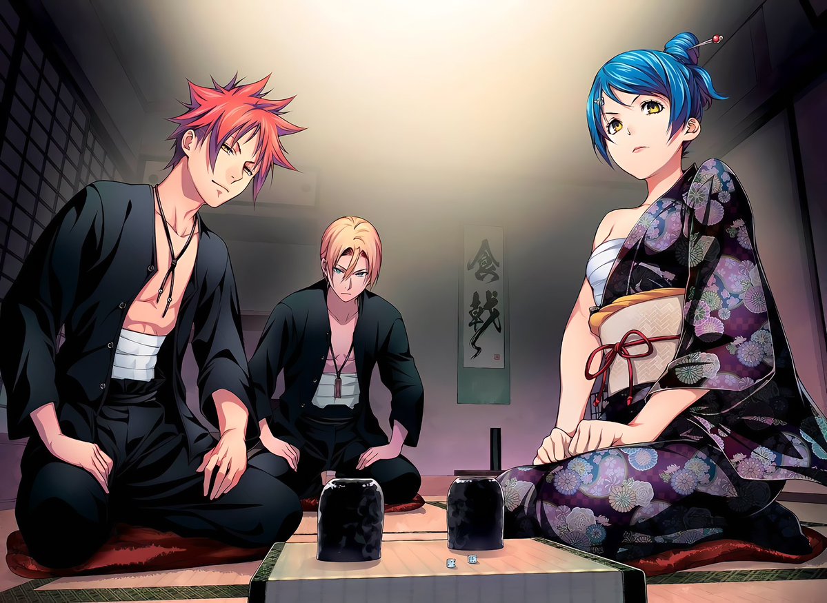 hqshonen's tweet photo. Food Wars is such a peak series https://t.co/biuEqo5GCj