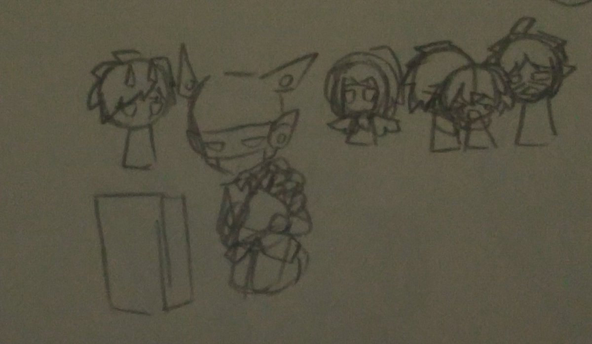 Is_meaning1129's tweet photo. @SillyKurieAcc I drew this. https://t.co/GuLIspZRqM