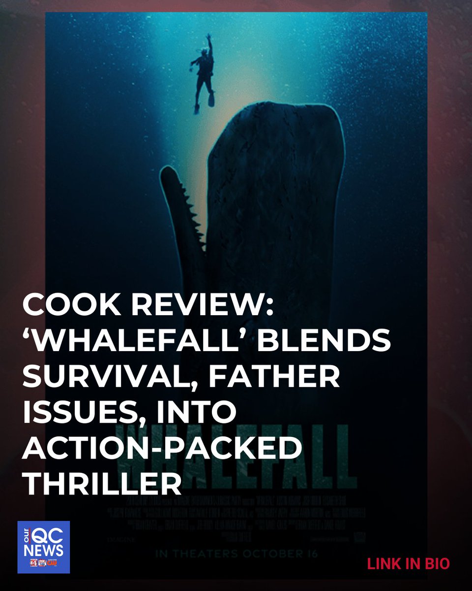 WHBF's tweet photo. Cook review: 'Whalefall' blends survival, father issues, into action-packed thriller (Link in bio) https://t.co/7YAARDqe8u