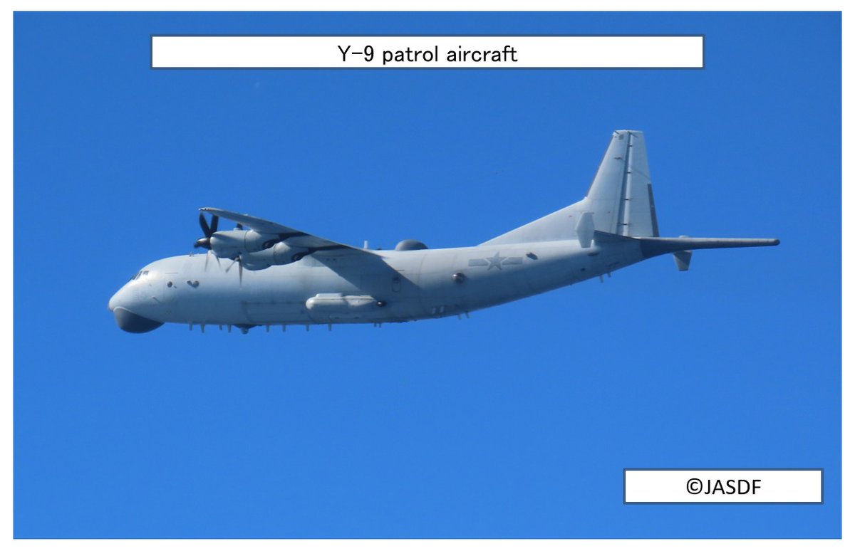 JapanJointStaff's tweet photo. Chinese aircraft activity around Japan
・On Tuesday, October 20, 2026, JASDF spotted Chinese aircraft over the East China Sea and the Pacific Ocean.
・JASDF fighters conducted scrambles to monitor the activity of these aircraft. https://t.co/V5yWVODSic