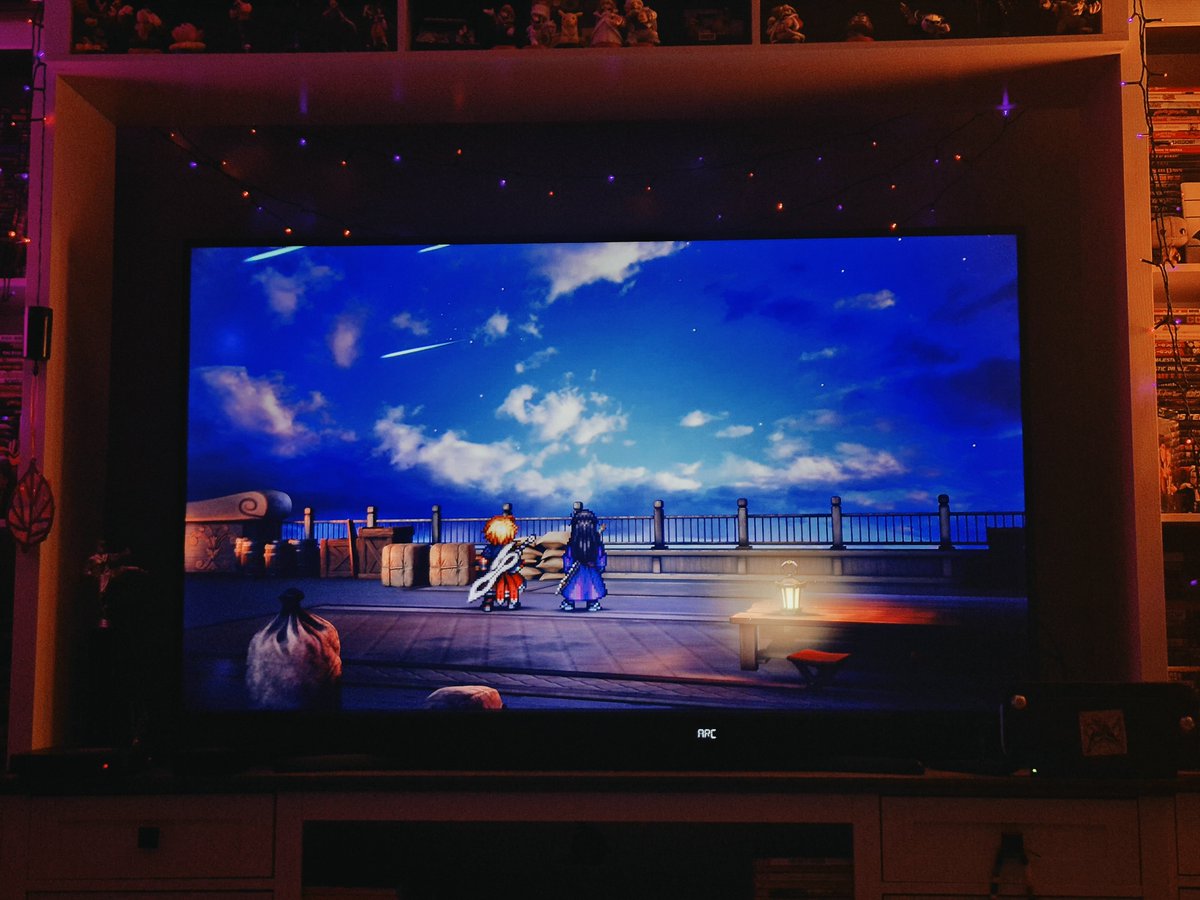 DeepDarkCrypt's tweet photo. @SquareEnix has rekindled my love of Final Fantasy with #FinalFantasyResonance an absolute master class, and waisting no time to show players that Final Fantasy is most at home in the pixel art world. It looks and plays absolutely gorgeous on Switch 2 also. @NintendoAmerica https://t.co/yxduxv8FcJ