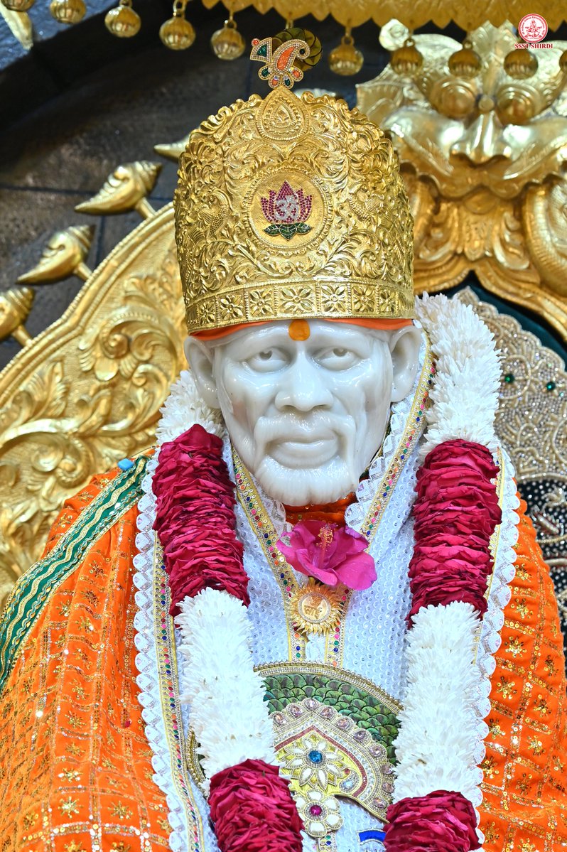 SSSTShirdi's tweet photo. *!! ॐ साई राम !!*
*श्री साईबाबा संस्थान विश्वस्त व्यवस्था,शिर्डी*
*!! ॐ Sai Ram !!*
*Shri Saibaba Sansthan Trust, Shirdi*
≈≈≈≈≈≈≈≈≈≈≈≈≈≈≈≈≈ 
*आरती :-शिर्डी माझे पंढरपुर*
*शुक्रवार २३ ऑक्टोबर २०२६*              *Aarti :-Shirdi majhe Pandharpur*
*Friday 23 October 2026*