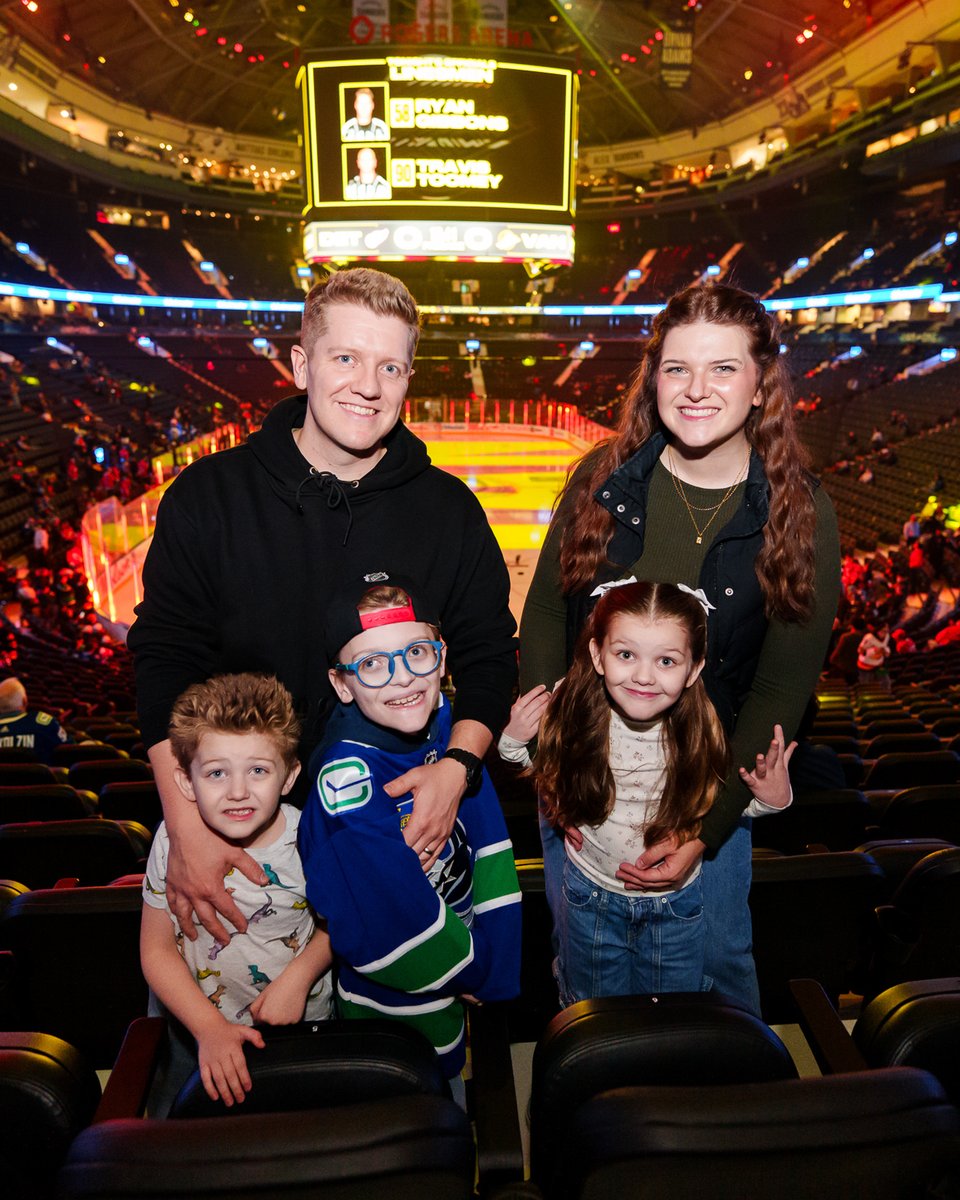 Canucksforkids's tweet photo. Please welcome tonight's Star of the Game, Zion! 🌟

Born at 24 weeks, Zion has faced more challenges than most. Whether he’s laughing or hanging out with animals, Zion reminds us how powerful a small beginning can be.

#VanAsOne | @RBC https://t.co/ibfAUmaAPu