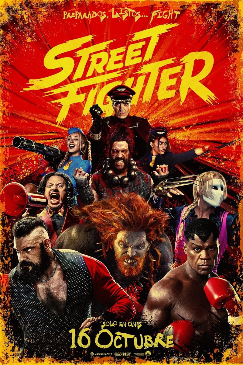 ElBatmanQDetona's tweet photo. Vamos regresando de ver Street Fighter ... Absoluto cinema, excelente adaptación, cumple muy bien, solo para los chavorucos que se rifaron en el video juego. https://t.co/CZob0q9Vci
