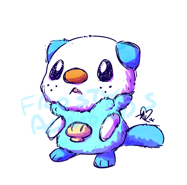FrostyAlmonds's tweet photo. (Almost) Daily Oshawott 1354. https://t.co/6N3JSGjm8U