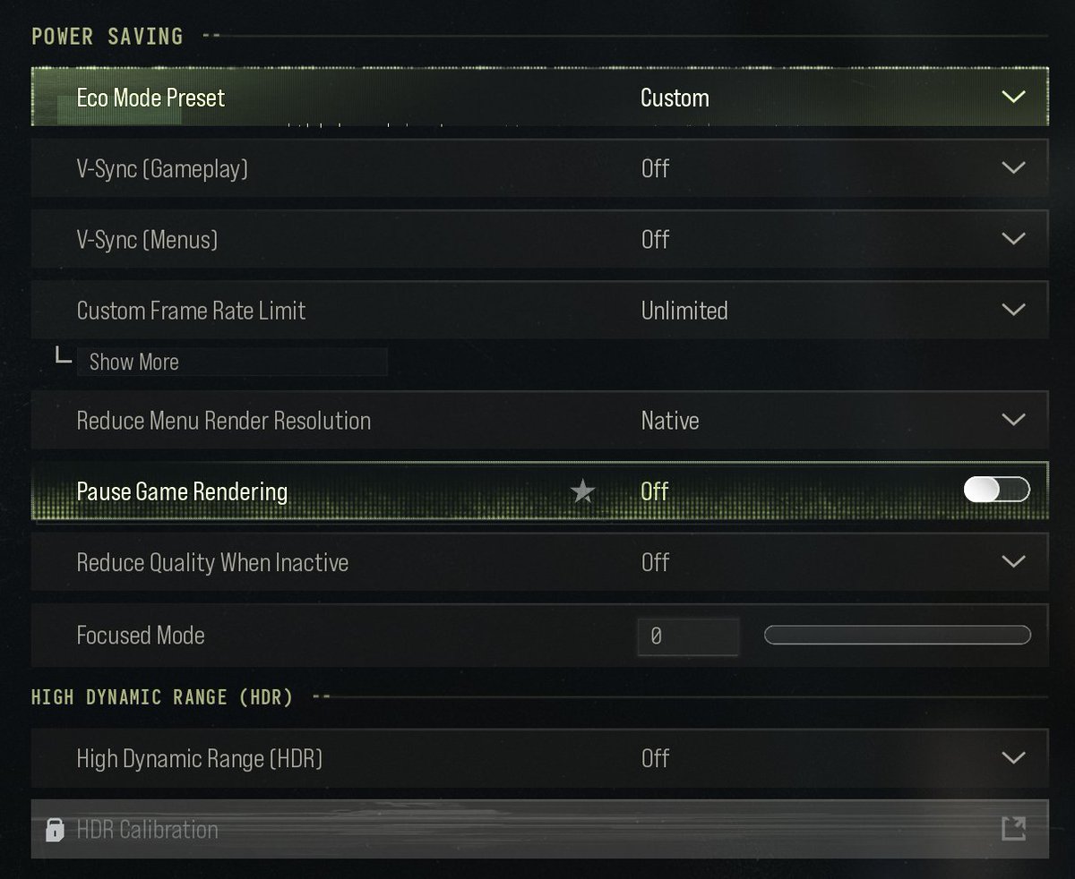 KIRNEILL's tweet photo. BEST COD MW4 Settings for MAX FPS on PC:

Display Settings: