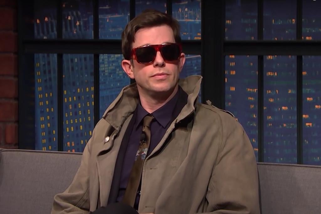 tajin_rim's tweet photo. they know they cant put john mulaney and julian casablancas in a room together anymore because this is what happened last time https://t.co/K1cO5BptCP