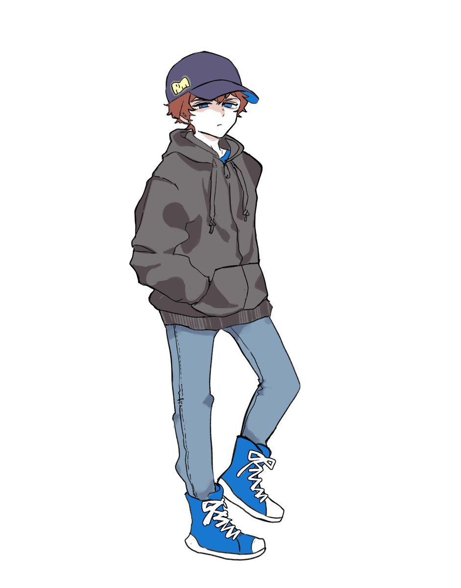 ReglusX_93's tweet photo. アム口さん青スニーカー部 https://t.co/v5ajAAWqMY