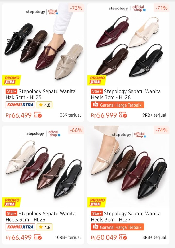 eyrarye's tweet photo. heels cantik, look mahal, HARGA TETAP RAMAH KANTONG?! kalian wajib cek toko ini sih 
1. Stepology
2. Wearjasmine
3. Isabel Adelia
4. Katakita https://t.co/VhVVbXwQ3L