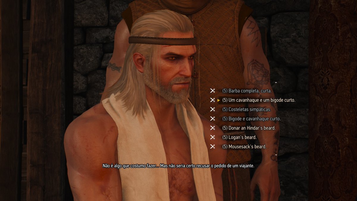 Matheus_Luzzz's tweet photo. Finalmente temos um mod que é possível adicionar a faixinha na cabeça do Geralt nos consoles https://t.co/GqvgkKjlsm