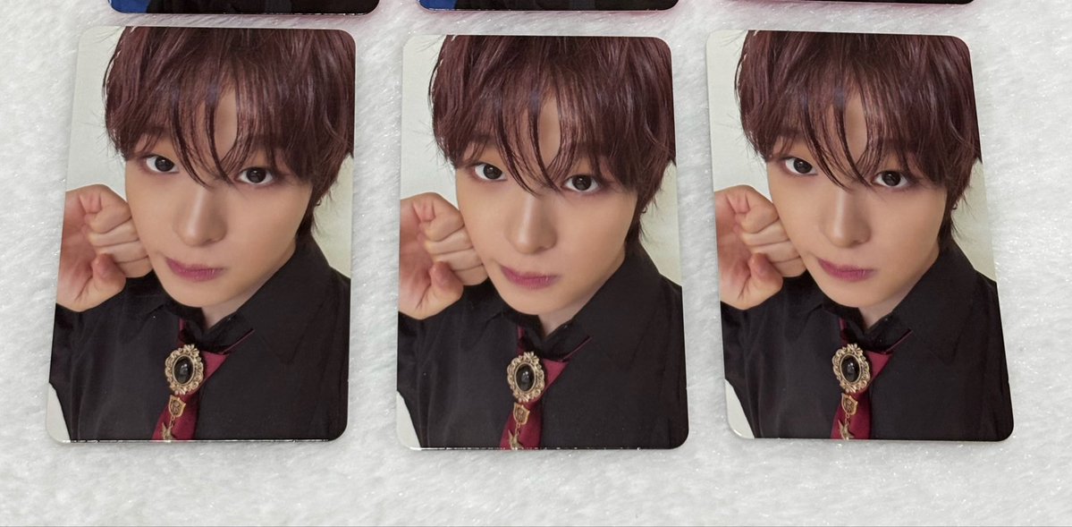 tqgpwjk's tweet photo. NCTWISH ISPY トレカ 交換

【譲】画像1枚目、2枚目

【求】着ぐるみ サクヤ 
        黒スーツ サクヤ ユウシ

郵送での交換希望です📮
お気軽にお声掛けください🙇‍♀️ https://t.co/1mRHLSYzIV