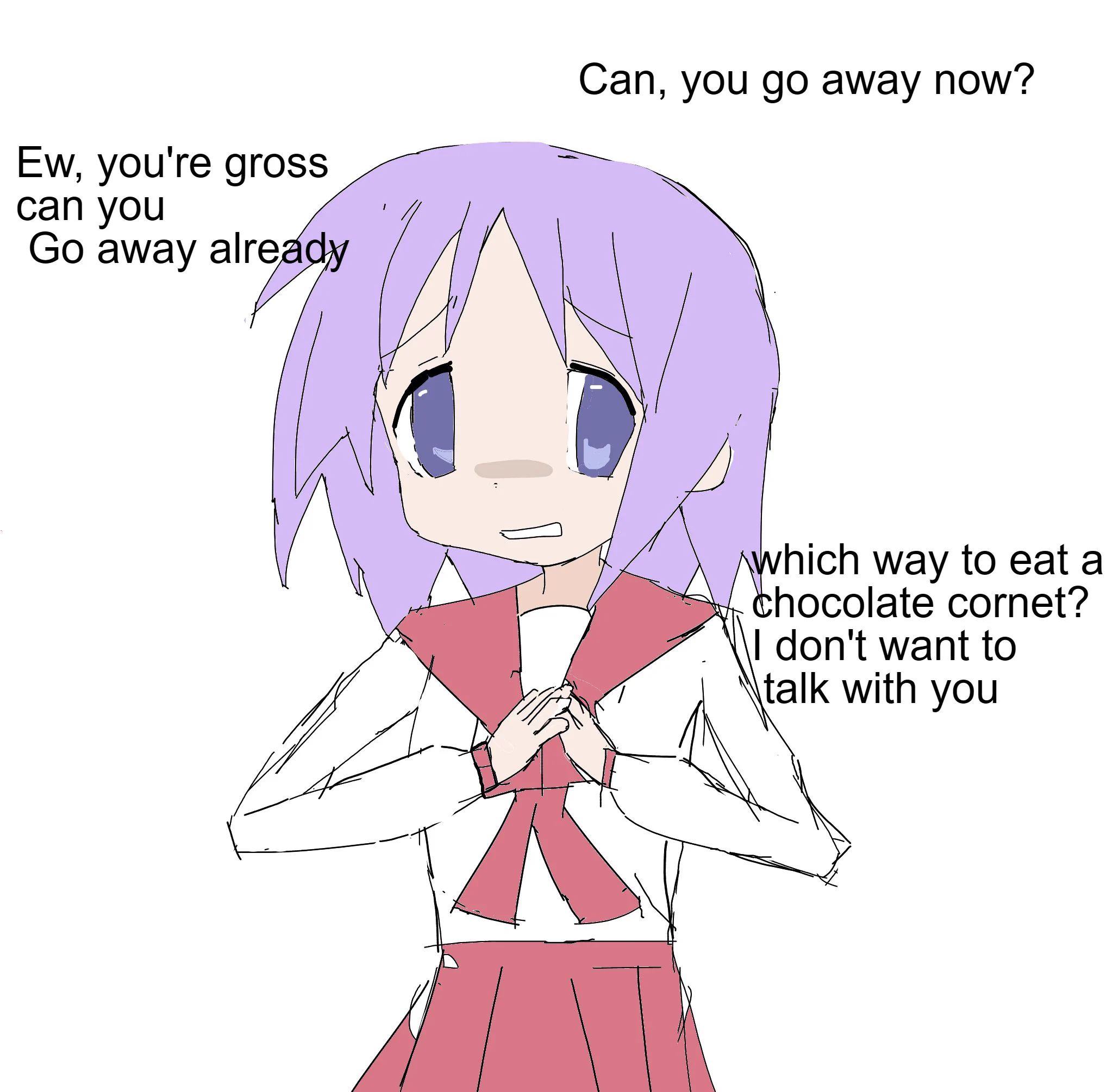 Drawing Lucky Star Everyday on X: 