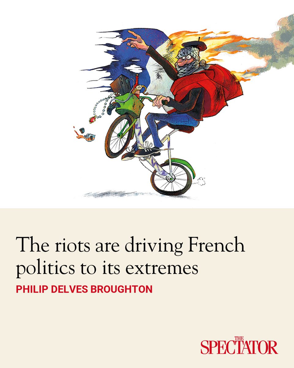 TheSpectator's tweet photo. What started in mid-September as a peaceful demonstration against the government for its failure to invest in schools and stop the upward spiral of fuel prices has turned into weeks of riots and street fights.

✍️ Philip Delves Broughton

Article: https://t.co/7HLWmNPmtd https://t.co/TYF8BS3Ex9