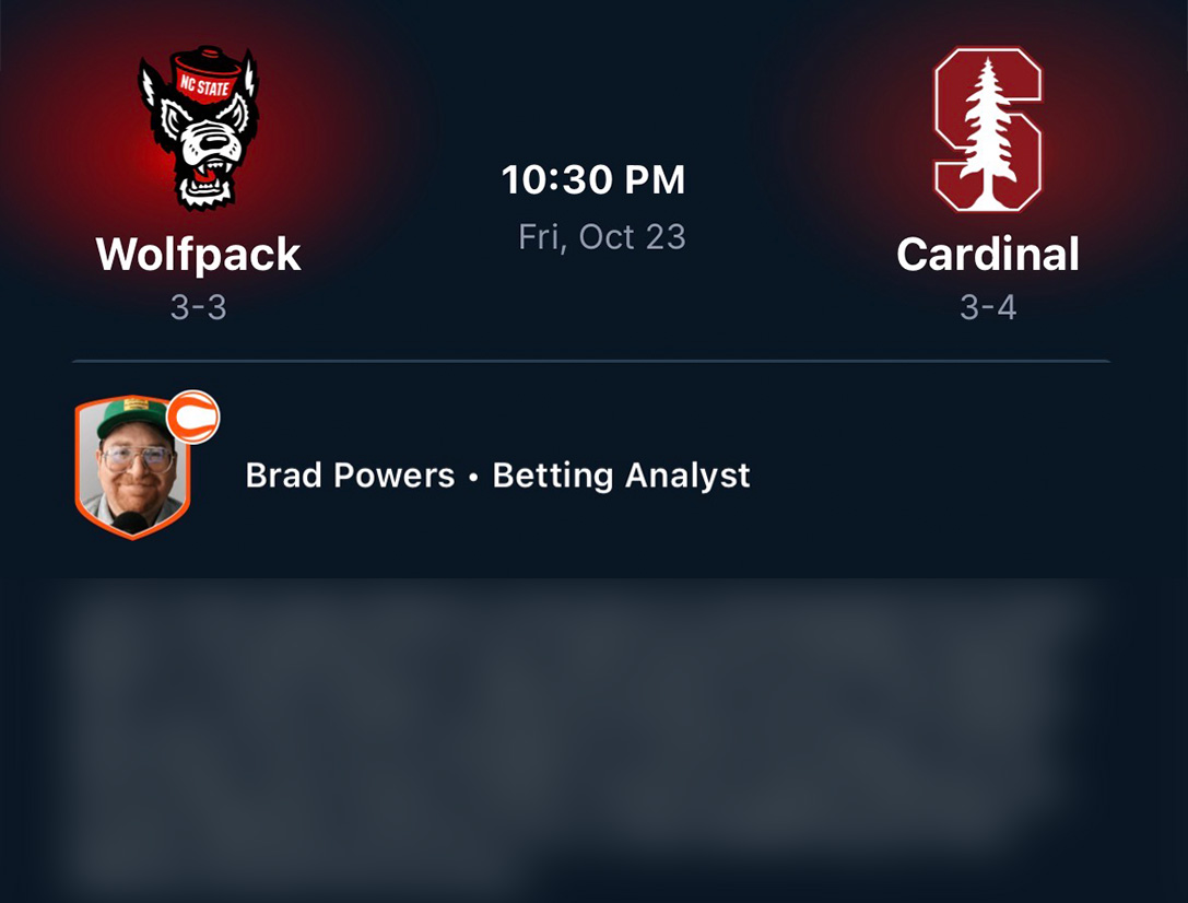 Covers's tweet photo. Want @BradPowers7 TOP PLAY for tomorrow's CFB slate? 💰

Leave a 🧡 in the comments and we'll drop it tonight ✍️ https://t.co/DBlVttJjLy