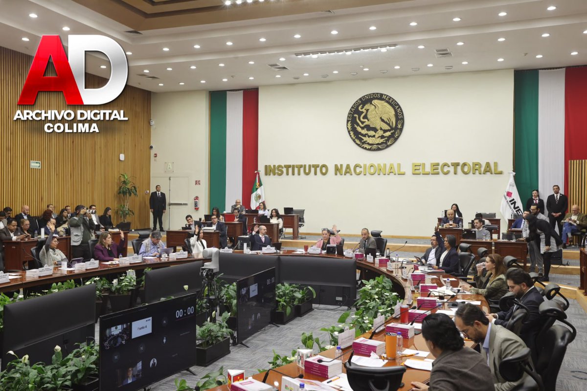 AdColima's tweet photo. #EntérateAD | Aprueba INE México modelo para acreditar representaciones de partidos políticos y candidaturas independientes en el Proceso Electoral 2026-2027   

Más información: https://t.co/qDsgdYj4kX https://t.co/ztgcbVUWjC