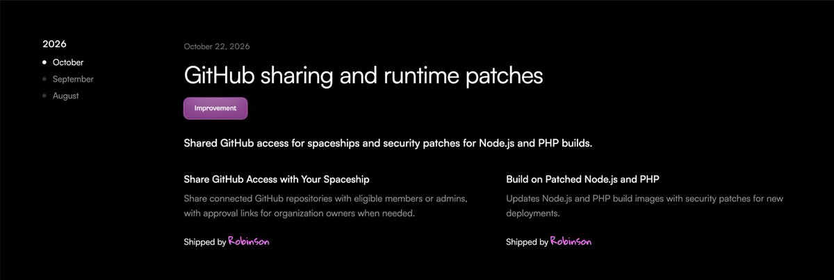 honour_can_code's tweet photo. day three

added shared github access, so organizations can grant their team ability to deploy using their github account without individually requesting it, then also did a node+php patch https://t.co/COYrN5TaBT
