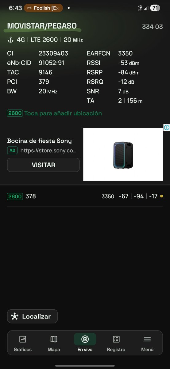 edrdvc's tweet photo. Iba a venir a quejarme de @MovistarMX ya que esta prueba ha sido a peor en CDMX, ni las canciones cargaba.
Pero al probar al "gran" @Telcel resulta que está casi igual 🤣🤣🤣🤣, ni 5G había. 
Hay lugares que en verdad están super saturados. https://t.co/7hyzorNRIi