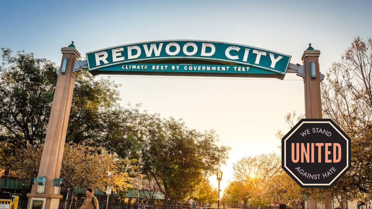 CalCities's tweet photo. Redwood City is celebrating United Against Hate Week with a series of community events, including an Empathy Wall for teens, Skate Against Hate, creative activities at the Downtown Library, including a special story time promoting belonging and understanding. 👏 #UAHWeek https://t.co/jFtdIoCE9V