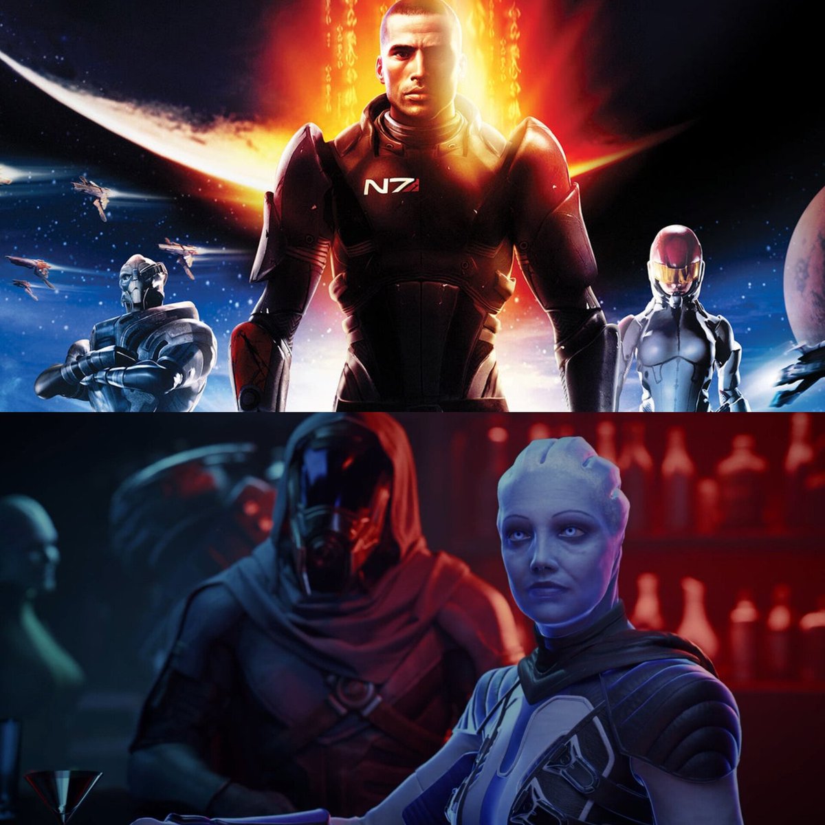 wesleytypes's tweet photo. The leaked Mass Effect Universe trailer has convinced me that BioWare actually did have a confident direction for this game and good reasons for it to exist. It has renewed my appreciation for the power of this IP and the incredible legacy that follows it.

- Mass Effect was the first major video game franchise to allow players to carry their exact save file, all of their previous choices included, into the next game.

- Mass Effect introduced iconic elements such as the dialogue wheel and mid-scene action prompts (Renegade/Paragon).

- Mass Effect invested true AAA production values into both male and female version of Commander Shepard, absolutely changing how female RPG protagonists were depicted and voiced. FemShep is still many people’s favorite version of the character.

- Mass Effect bridged old-school tabletop style RPGs and modern cinematic action role-playing, paving the way for games like Cyberpunk 2077, The Witcher series, and others to even exist in the first place. (The Witcher 1 was even built on BioWare’s engine)

- Mass Effect revolutionized meaningful romance in video games, raising the bar of quality for writing and making it a must have feature for modern RPGs.

- Mass Effect proved that video games could handle long-form, multi-entry, franchise stories and characters in a way that rivals TV, books, and film.

This is an intellectual property that can’t be left to die, it still has so much left to give and so many more stories to tell in the hands of the right people. 

Please someone #SaveMassEffect.