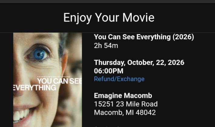 KaylaSpeaksNow's tweet photo. I have NEVER and I mean NEVER seen a movie more hyped up than this one. I am so excited to see if it lives up to the hype 😩 https://t.co/Ehm9SfByZP