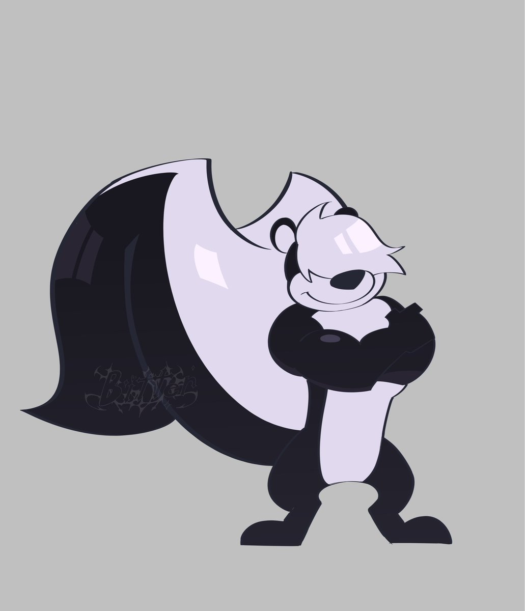Bittertastlol's tweet photo. Human design for pitu le pew or Sylvester? 🤔 #artdump #fanart #suggestions https://t.co/8vQnjs8Yvt