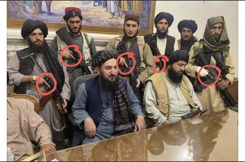 IvanIronfist's tweet photo. The Taliban provided better training in firearm safety than the literal UK police. 

The reason why you are facing backlash is because someone who is supposed to be trusted to handle a firearm proficiently is so poorly trained but you took the pic and hit post. https://t.co/XbosZGzTJq
