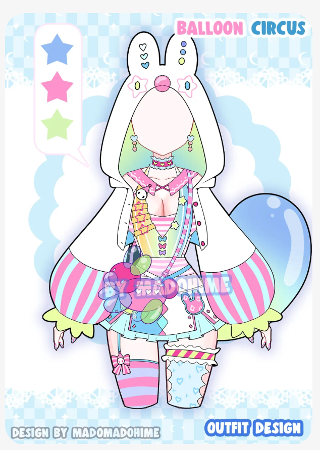 madomadohime's tweet photo. 💗Surprise me!  Custom Commissions OPEN

I will be taking commissions for surprise-type outfit designs

~ Taking only 2 slots~
 #VgenCommㅤ #Vgencommission https://t.co/R9tC3oihQG