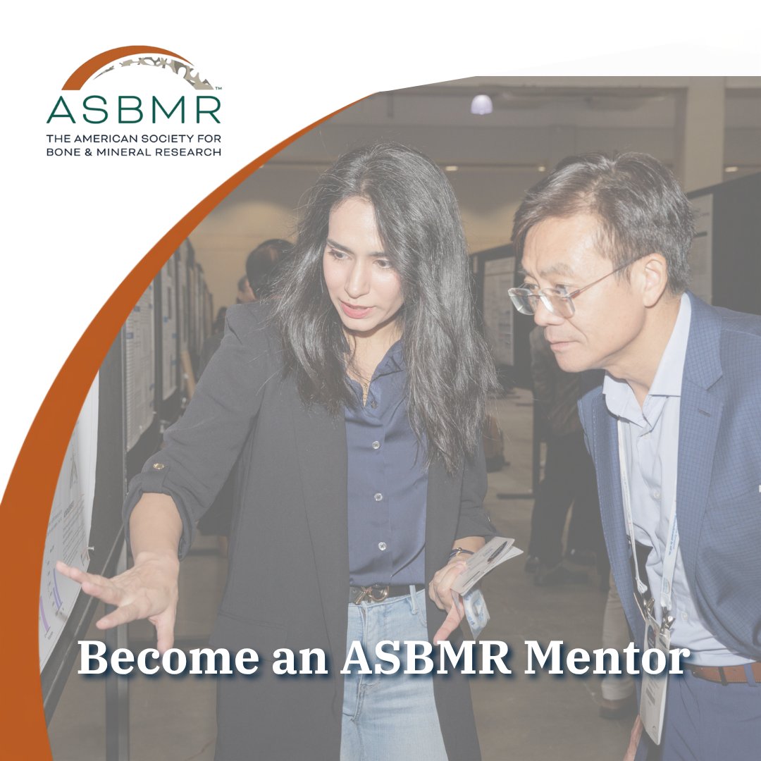 ASBMR's tweet photo. A few hours of your time could have a lasting impact on someone’s career.

ASBMR is seeking volunteer mentors to support researchers and trainees through the Mentorship Program, THRIVE, and Reviewer Training Track. Opportunities require just 2.5 hours per month. https://t.co/LxWoLe0BrJ