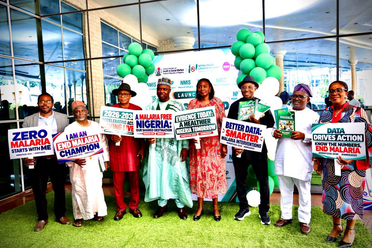 natpopcom's tweet photo. The Director-General of the @natpopcom , Dr. Abuh Mohammed, today, called on stakeholders to ensure that the findings of the 2025 Nigeria Malaria Indicator Survey (NMIS) Report translate into evidence-based policies and measurable improvements in the lives of Nigerians. https://t.co/nMIUsSEcwi