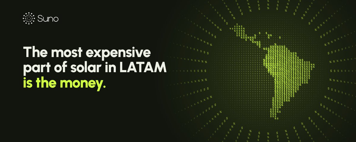 The most expensive part of a solar farm in Latin America is the money
