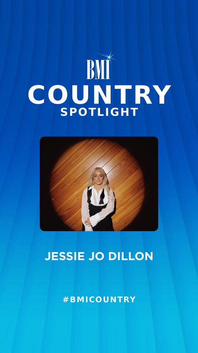 bmi's tweet photo. Check out our BMI Country Spotlight��page featuring a curated playlist, featured news &amp; events and our #BMIFamily Jessie Jo Dillon! 🎶✨ Visit https://t.co/55WUyR0OyX to explore. #BMICountry https://t.co/IsjLpeuQfT