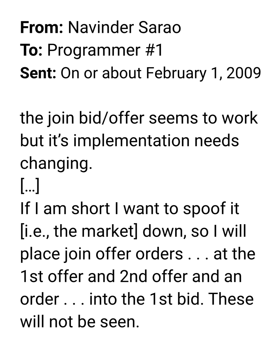 QuantEmails's tweet photo. Navinder Sarao emails the programmer building his trading software

January–May 2009 https://t.co/8WYoFwA8iy