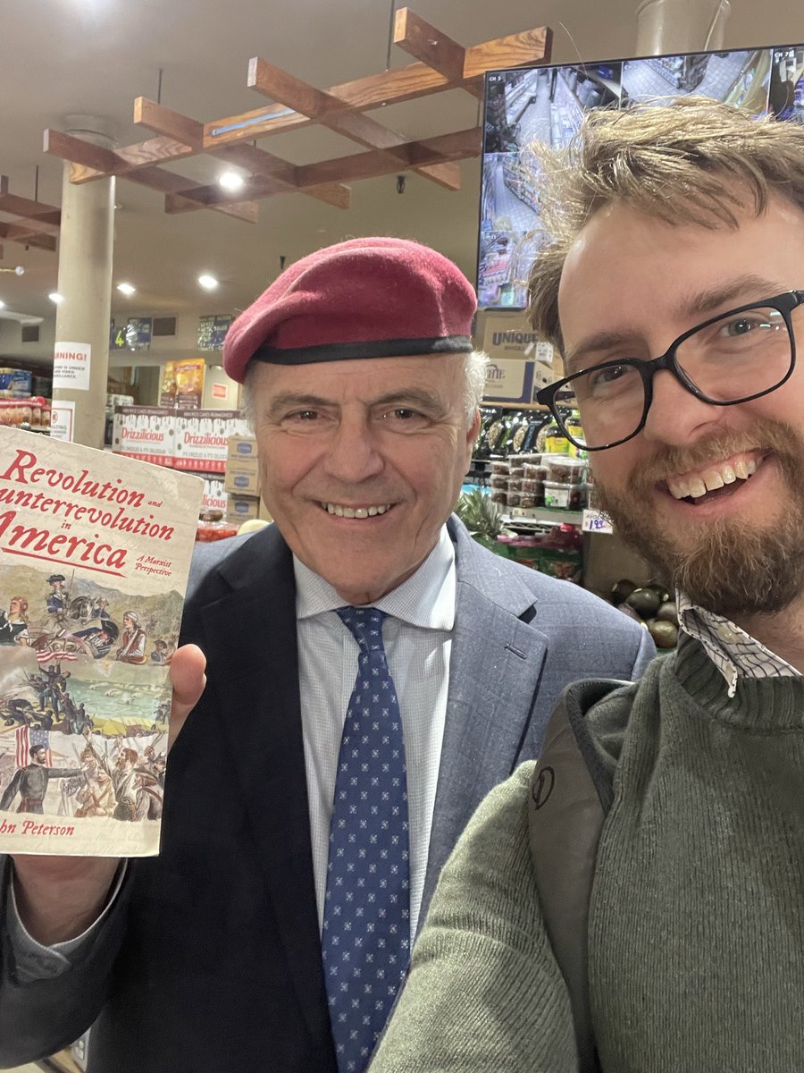 Nancemarxist's tweet photo. Talked to @CurtisSliwa today at the bodega he said, “I used to debate who was better Trotsky or Stalin, I’m a Trotsky guy” https://t.co/Yq4HgfU1BR