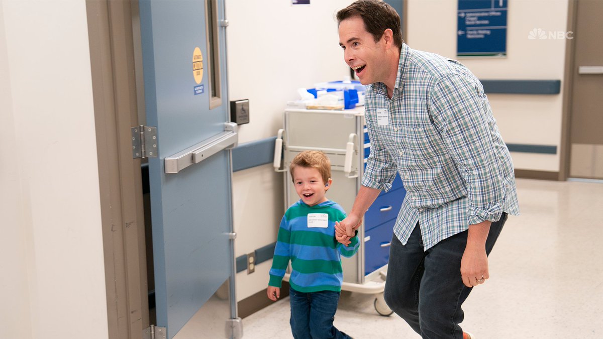 nbc's tweet photo. Behind the scenes with Season 3’s new faces 🏥

#StDenisMedical premieres November 2 at 8/7c on NBC and next day on Peacock. https://t.co/zPQDolZz4I