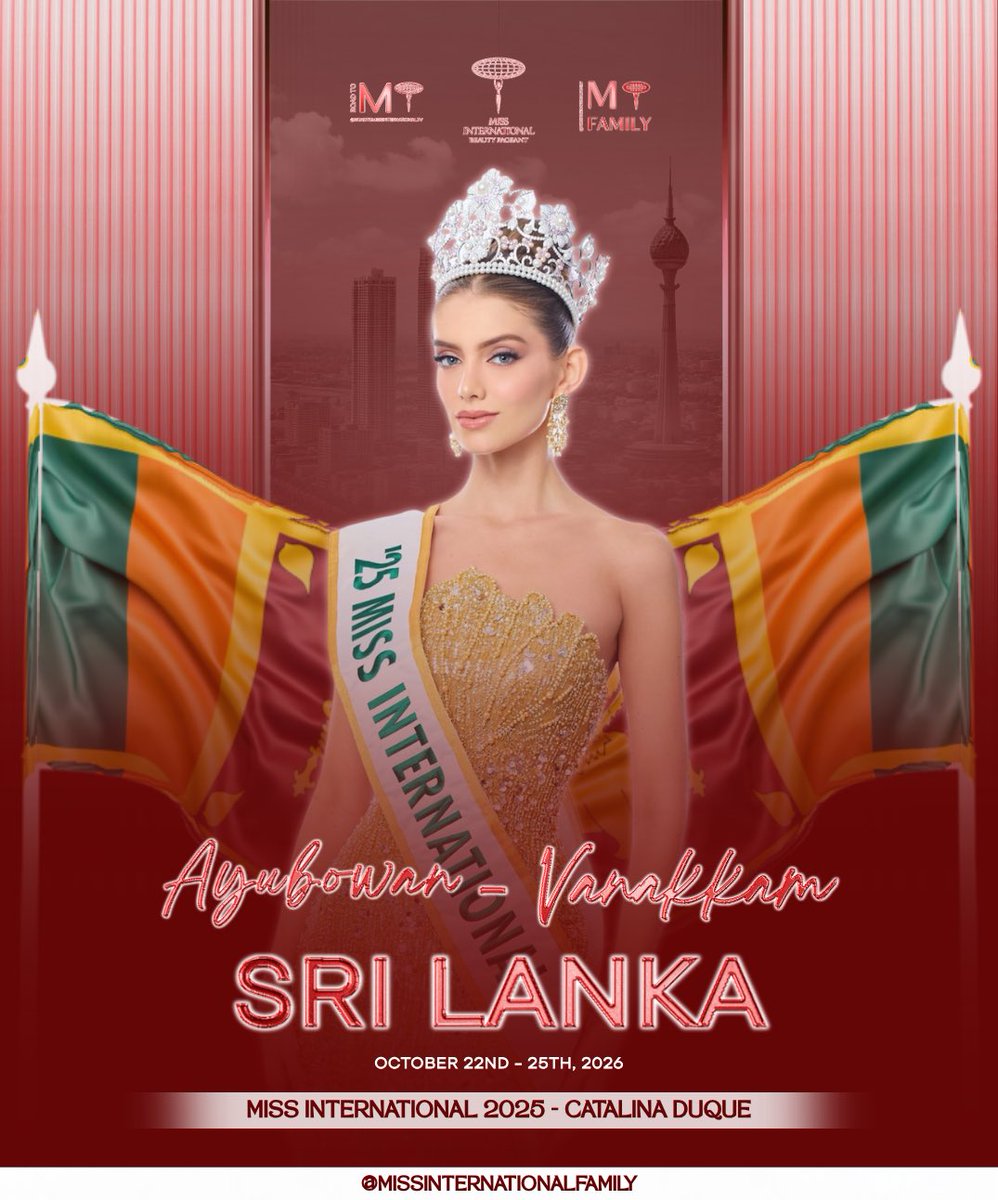 MissInterOrg's tweet photo. Welcome to Sri Lanka! https://t.co/VG0kK8KVLu