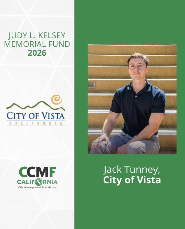 cacitymanagers's tweet photo. From permitting to community programs, Jack Tunney gained hands-on local government experience as a city of Vista intern through CCMF’s Judy L. Kelsey Memorial Fund.

Learn more: https://t.co/2SgNS8sdpV https://t.co/QkUurJ0xdt