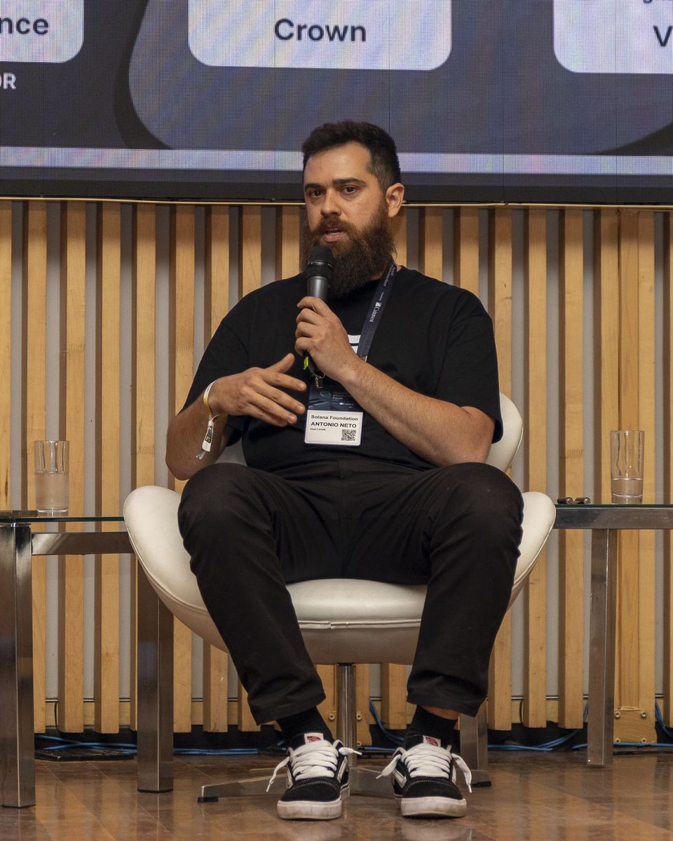 blockchain_rio's tweet photo. Superteam Brazil and Solana Foundation joined https://t.co/JUxLLbh69n 2026 as Platinum Sponsors. On the Stablecoin Stage, Antonio Neto discussed low-cost networks, stablecoins as infrastructure and the regulatory clarity needed for adoption. #BlockchainRIO https://t.co/i27xeHCWP0