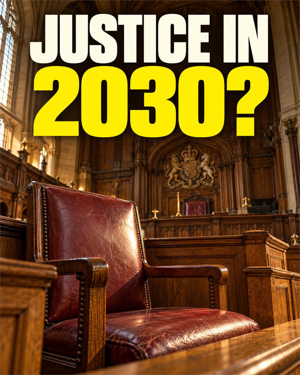 PolPulseUK's tweet photo. A Crown Court trial in England and Wales is already listed for December 2030.

Trials booked as of 30 September 2026:
2027: 26,999
2028: 7,997
2029: 2,736
2030: 702

The minister says the backlog was "inherited." Labour has governed since July 2024.

Her own answer: "justice delayed is justice denied."

#UKPolitics #CourtBacklog