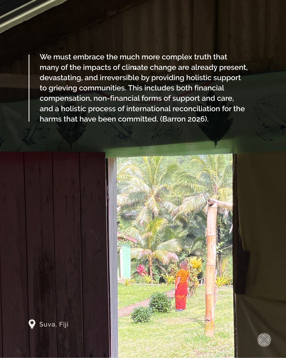 ClimateAndPeace's tweet photo. ICP Associate, Elsa Barron published a book chapter: “What is Lost Can Never be Found: Climate Change and Loss and Damage from Laudato Si to Tuākoi ‘Lei.” 

Check it out: 
https://t.co/pHntpEiaD3 https://t.co/9QNvbTRHUq