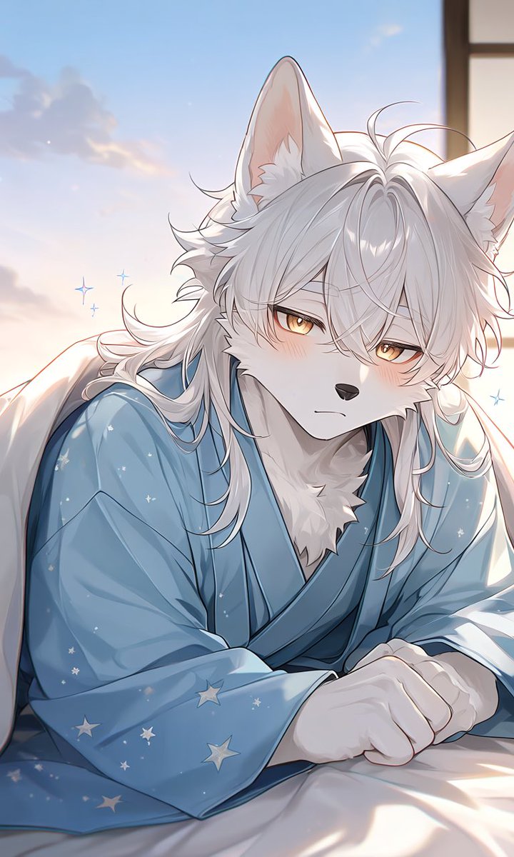 kowa_kowara's tweet photo. おはよぉ……
 #AIart  #furry https://t.co/7zQngZ23Mf