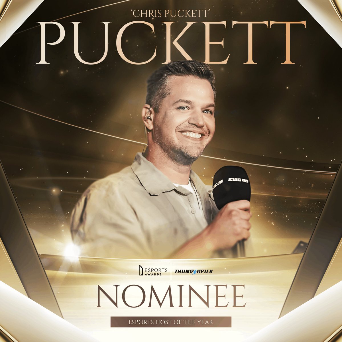 esportsawards's tweet photo. Rounding out our nominees for Esports Host of the Year. Who gets your vote?

@StaxRL
@MLGPuckett

Vote here 🗳️ https://t.co/Jnjxb680zR

#EsportsAwards2026 https://t.co/y6RrlUuesw