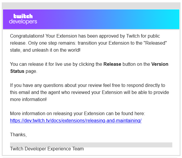 sammisolutions's tweet photo. Hey everyone 👋

we have some awesome news to share with you. 

The SAMMI extension for Twitch just got approved by Twitch 🥳

This extensions allows your viewers to trigger your SAMMI buttons directly from an overlay.

Huge shoutout to @TwitchDev for making this possible 💙 https://t.co/0RZg0pyv2v